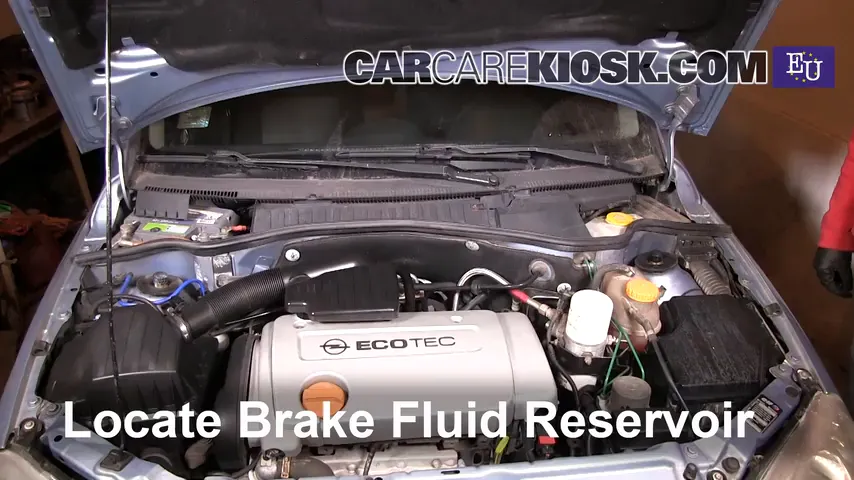 2005 Opel Combo C CNG 1.6L 4 Cyl. Brake Fluid